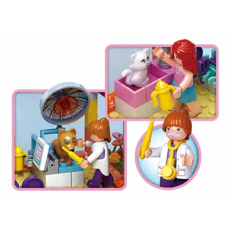 Sluban Girls Dream Holidays M38-B0602 Veterinárna klinika