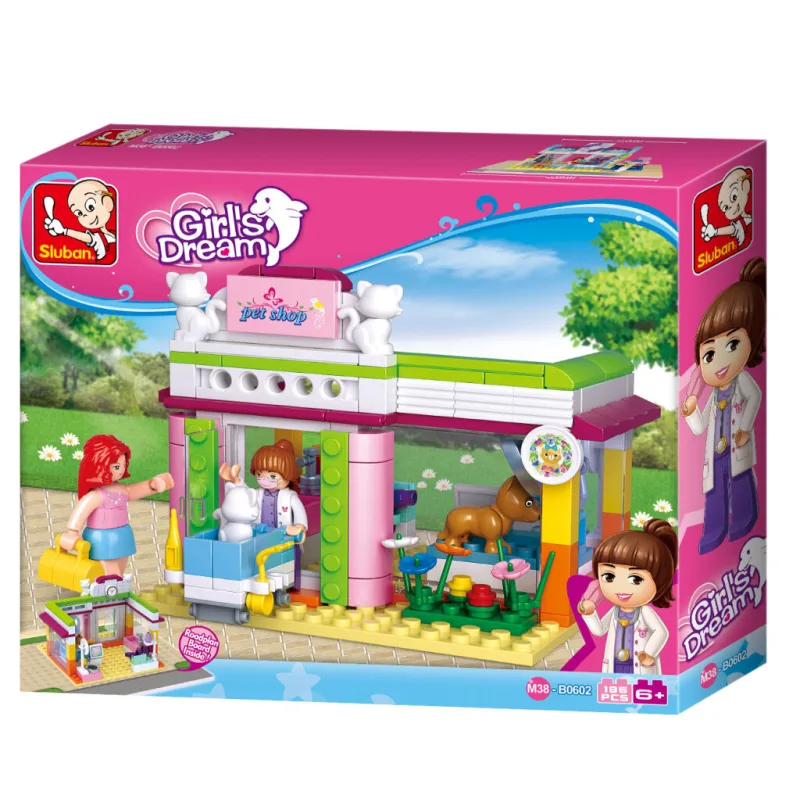 Sluban Girls Dream Holidays M38-B0602 Veterinárna klinika