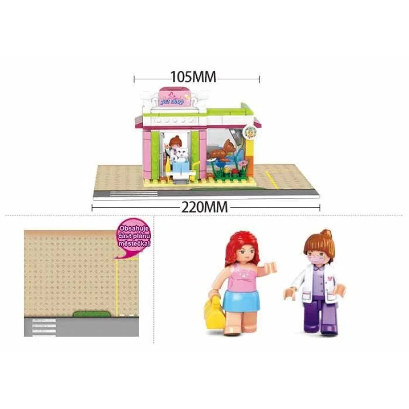 Sluban Girls Dream Holidays M38-B0602 Veterinárna klinika