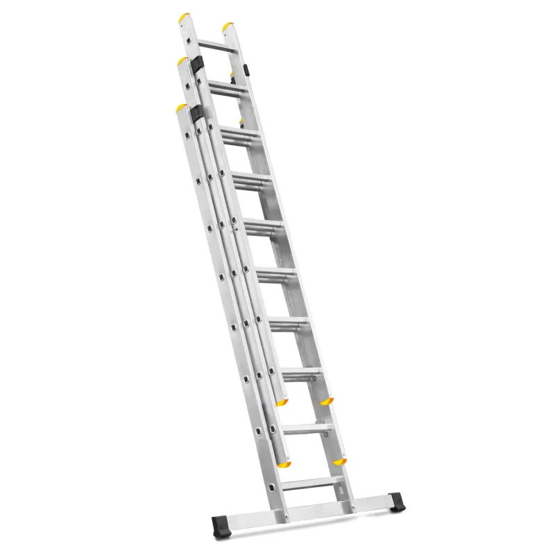 Rebrík Strend Pro DW3 Home, hliníkový, 3x8, max. 150 kg
