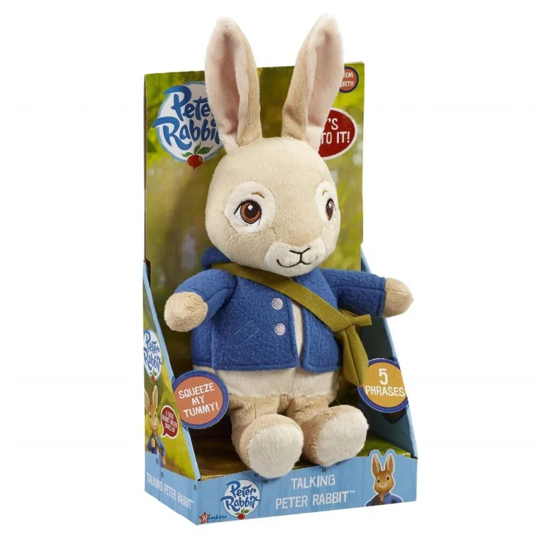 Plyšový hovoriaci Králik Peter s vymeniteľnými batériami