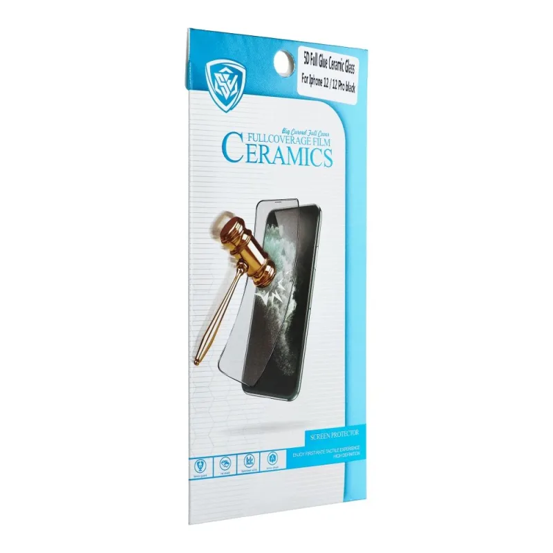 Ceramic Glass Ochranné tvrdené sklo 9D pre Motorola Moto G13, G14, G23, G53, G54, G73