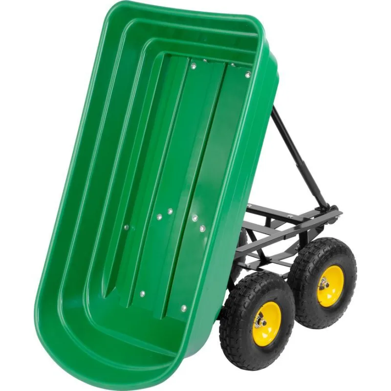 Záhradný vozík Greenlawn Transporter, 75 litrov, výklopný