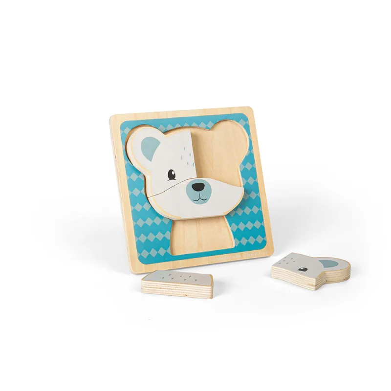 Puzzle pre najmenších Polárny medvedík