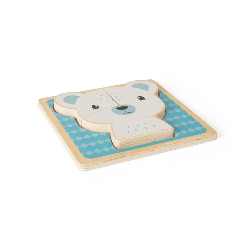Puzzle pre najmenších Polárny medvedík