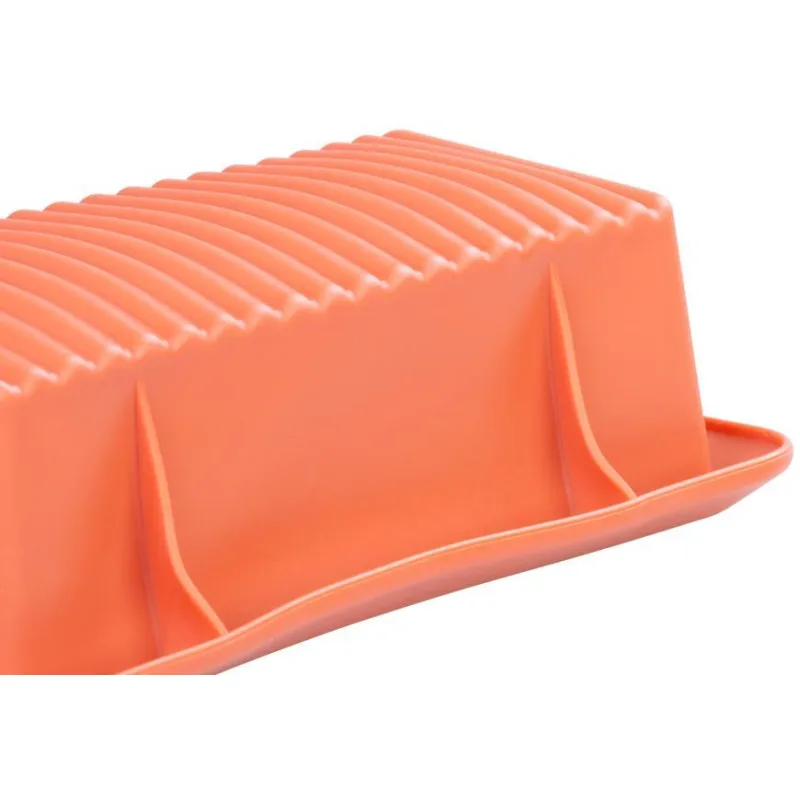 Silikónová forma na chlieb MagicHome – červená, 24x12,5 cm