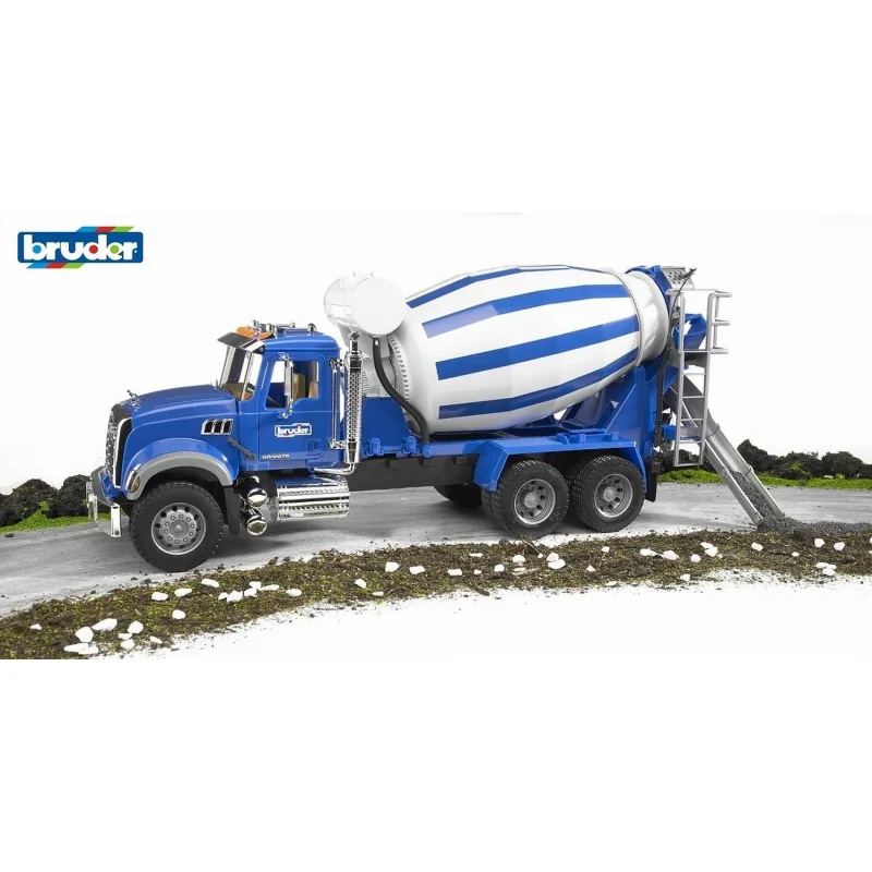 Bruder 2814 Nákladné auto MACK Granit - domiešavač