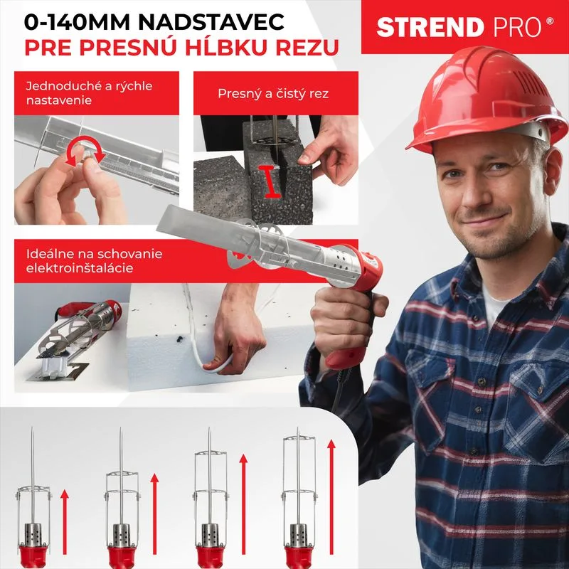 Rezač na polystyrén Strend Pro JS-102GD, 220 W