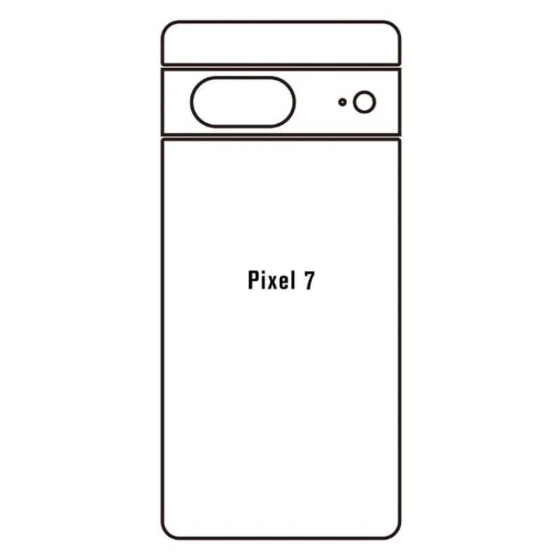 Ochranná fólia Sunshine Hydrogel pre Google Pixel 7 Variant:: zadná čirá