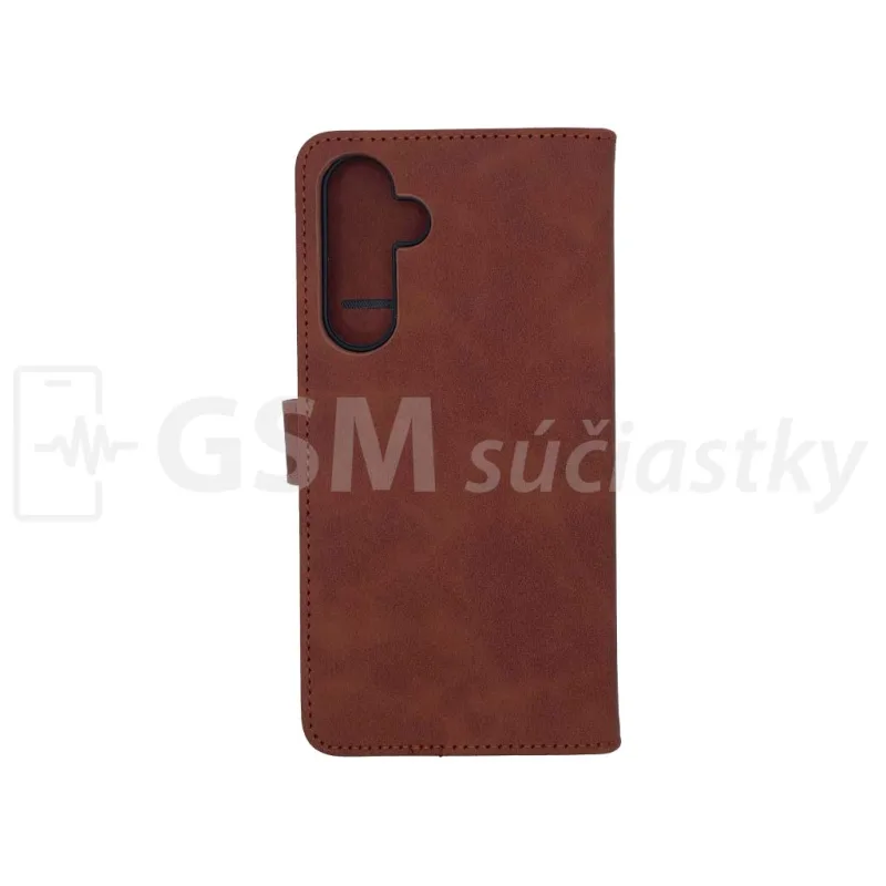 Magnet Book Knižkové diárové puzdro Samsung Galaxy A35, A356 hnedé