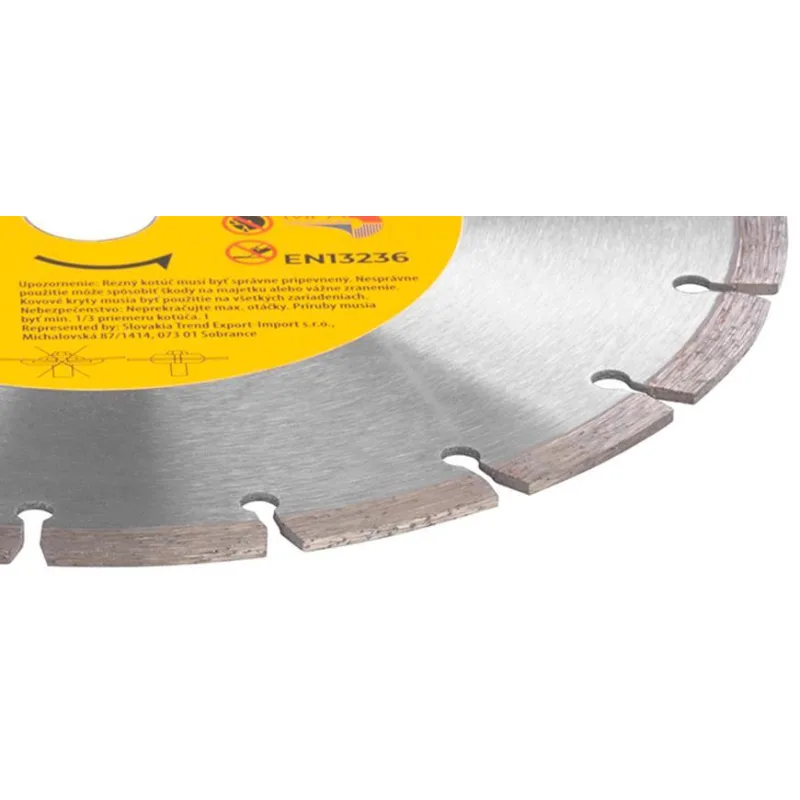 Diamantový kotúč Strend Pro 521A, 230 mm, Segment