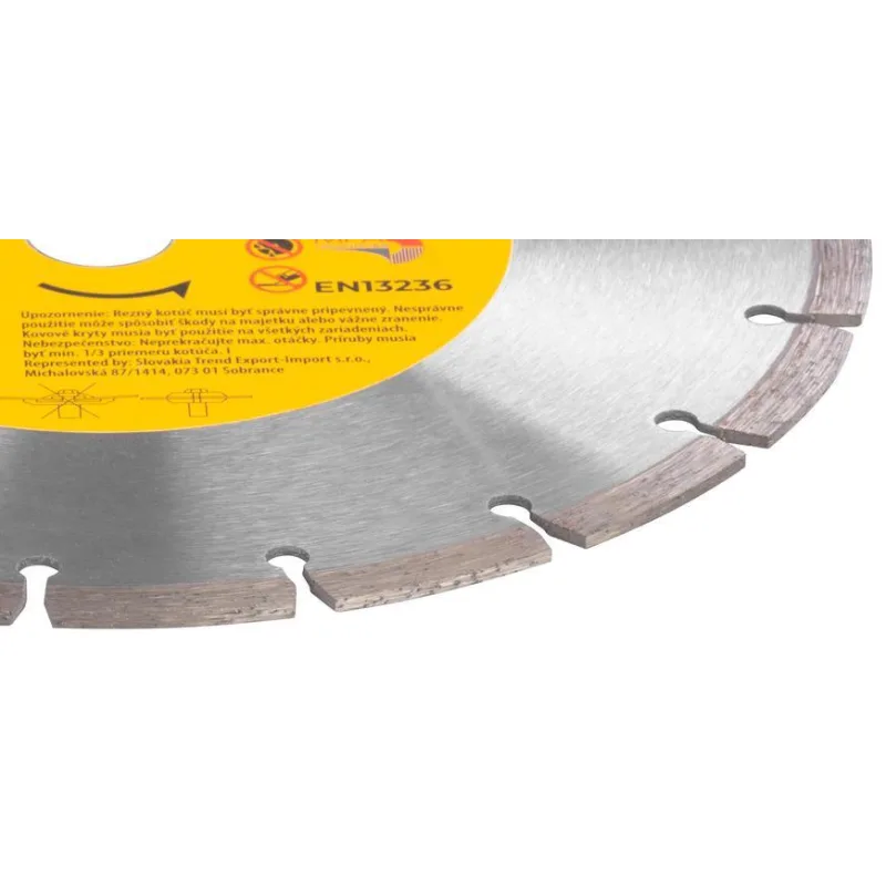 Diamantový kotúč Strend Pro 521A, 230 mm, Segment