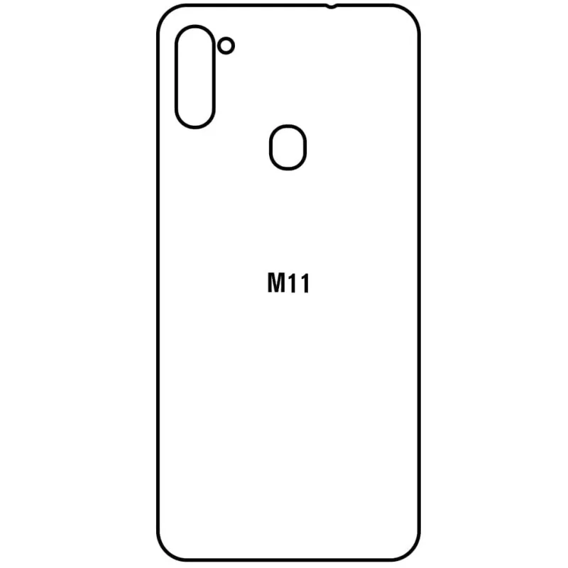 Ochranná fólia Sunshine Hydrogel pre Samsung Galaxy M11 (SM-M115) Variant:: zadná čirá
