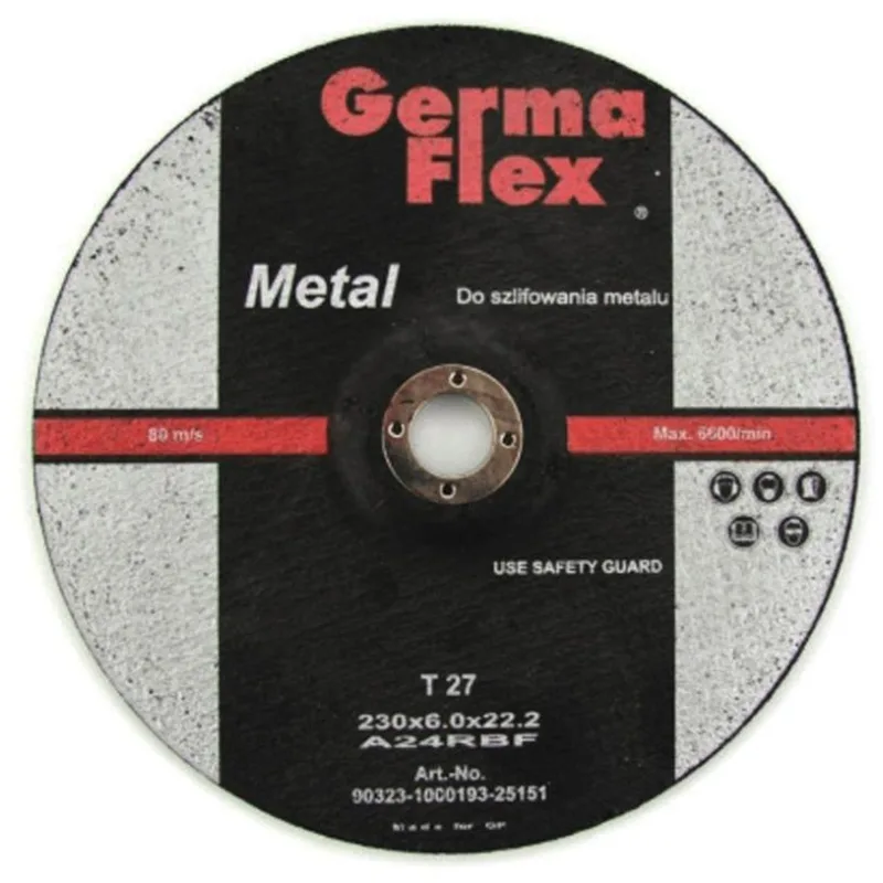 Kotuc GermaFlex Metal/Inox T27 230x8,0x22,2 mm, A24RBF, ocel