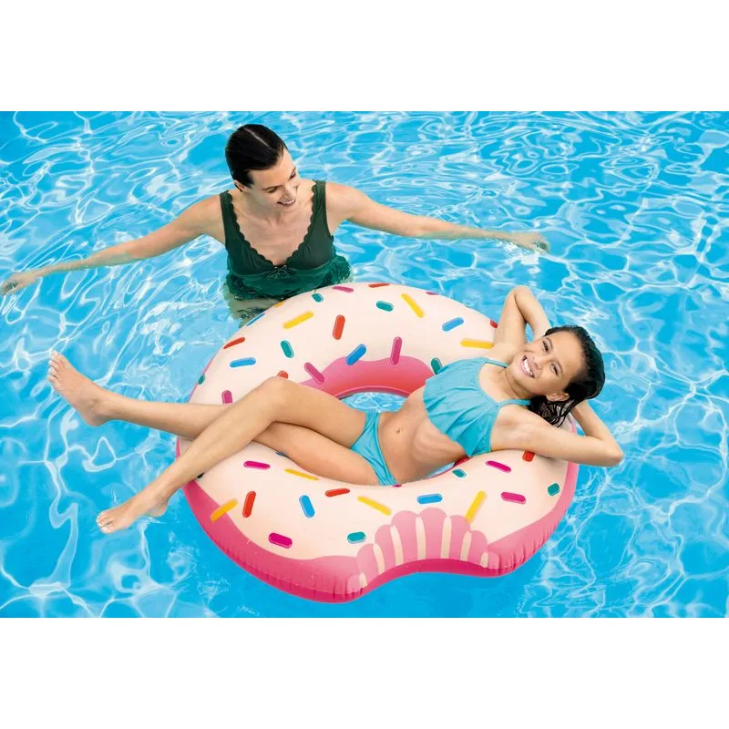 Intex 56265 Rainbow Donut, Kruh detský, nafukovací, 0,94x0,23 m
