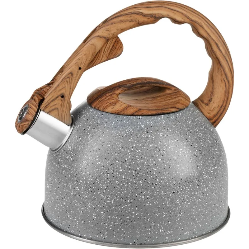 Pískací čajník MagicHome, šedý, 2500 ml