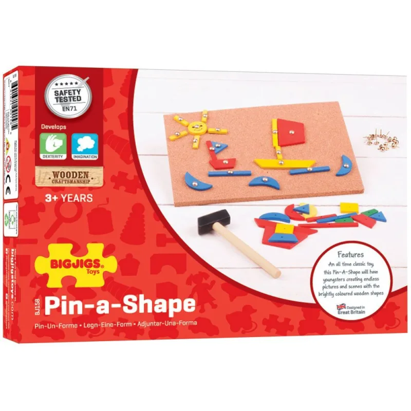 Bigjigs Toys Kreatívna hra s kladivkom