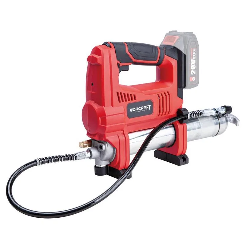 Pištoľ Worcraft CGG-S20Li, 20V Li-Ion, mazacia, dekalamitka