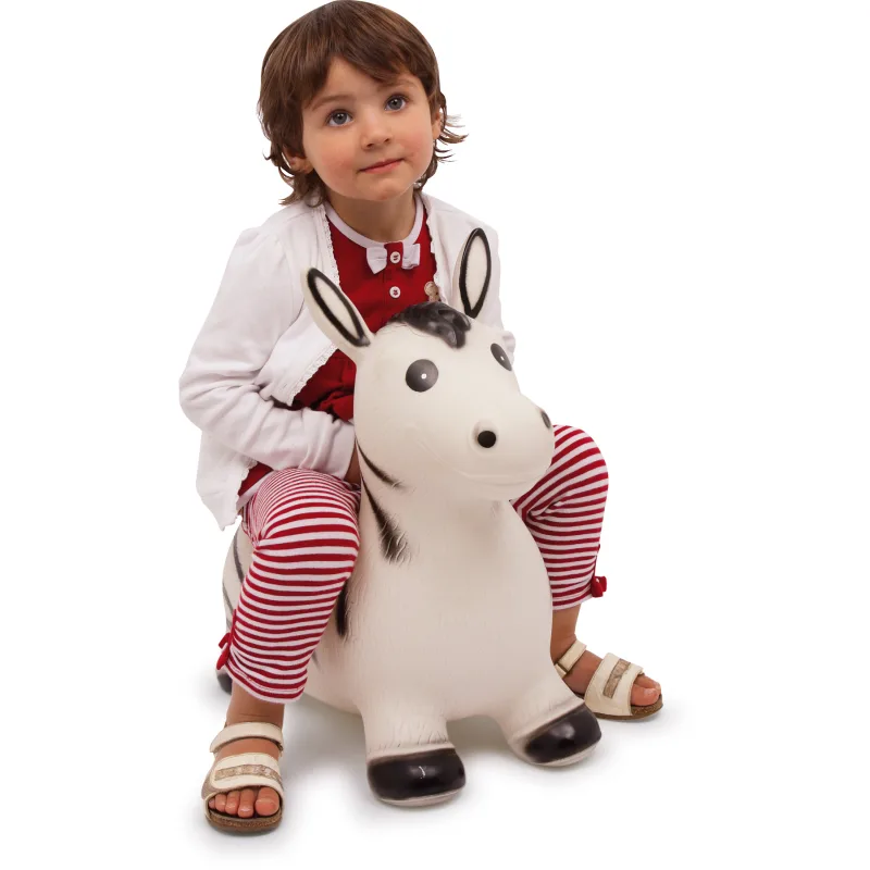Hopsadlo pre deti Zebra, nafukovacie