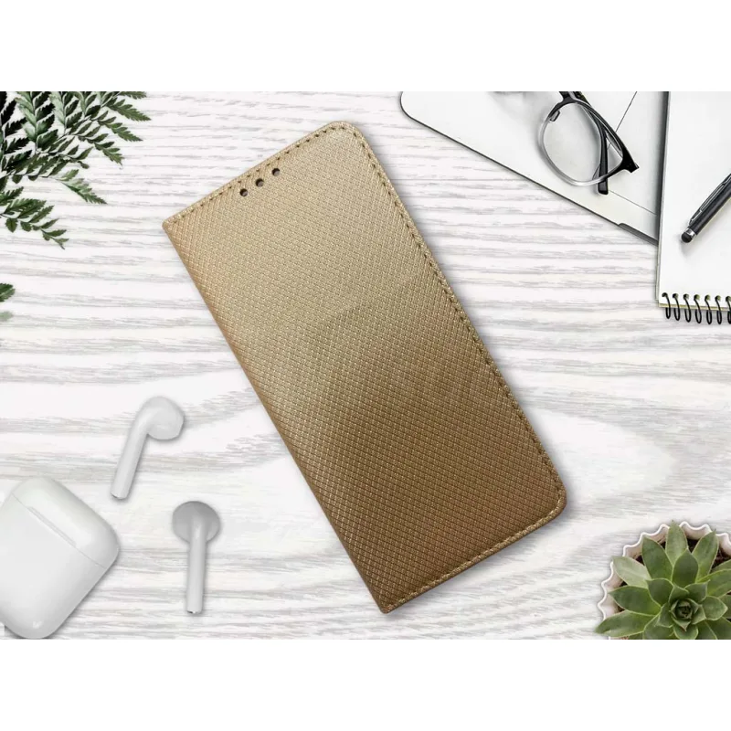 Smart Book Knižkové puzdro iPhone 13 Pro Max Farba: Zlatá