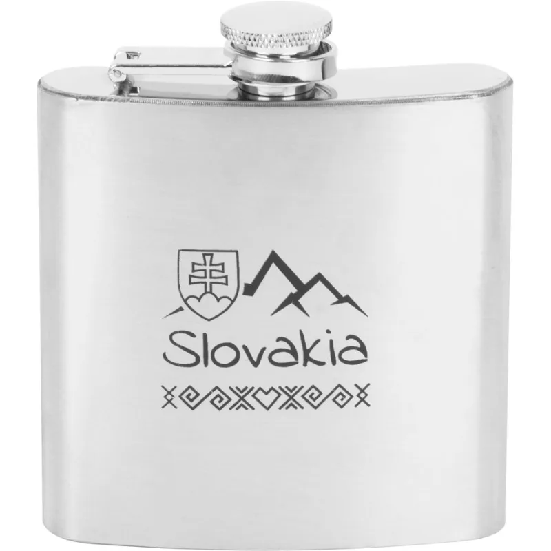 Ploskačka MagicHome HF292, 177 ml, nerezová, Slovakia