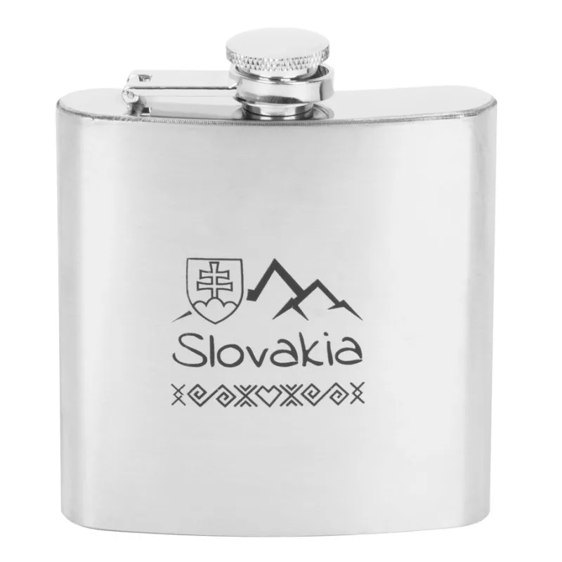 Ploskačka MagicHome HF292, 177 ml, nerezová, Slovakia