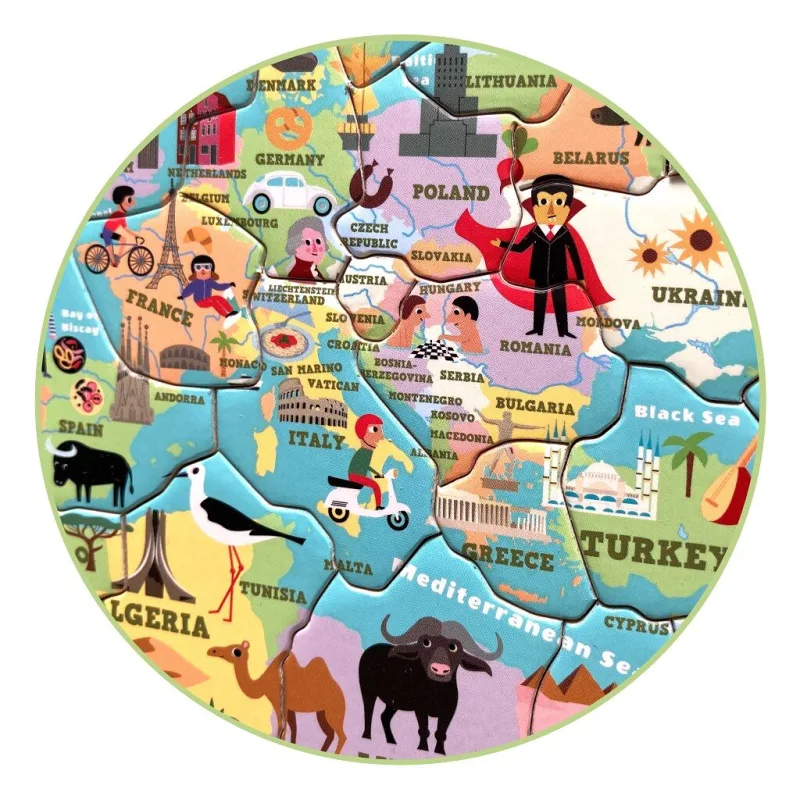 Vilac Magnetická mapa sveta