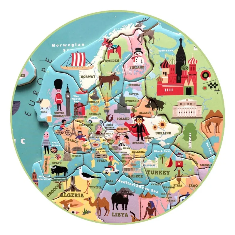 Vilac Magnetická mapa sveta