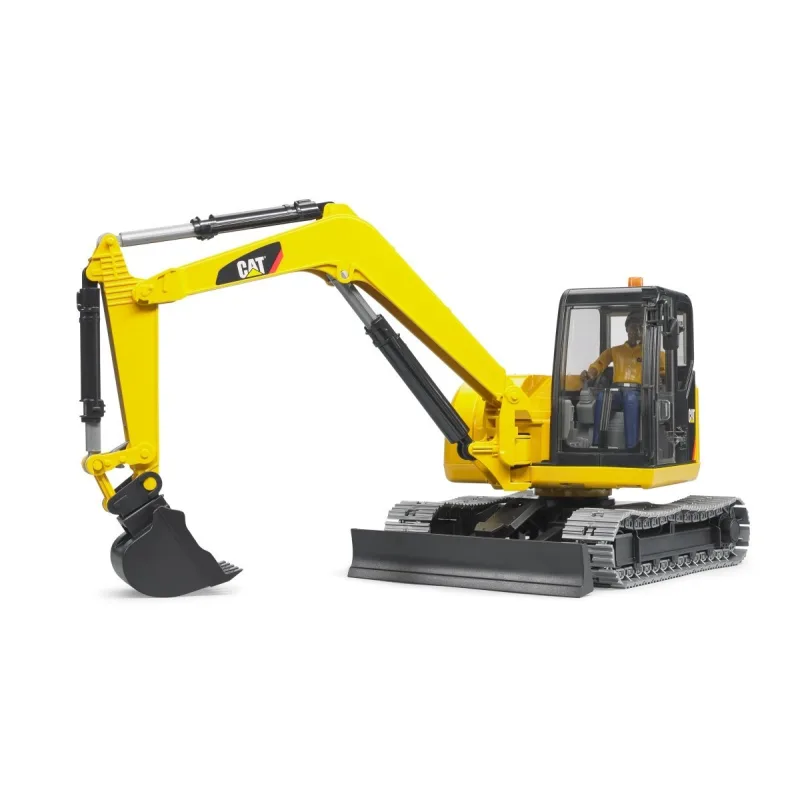 Bruder 2466 Minibager CAT s figúrkou
