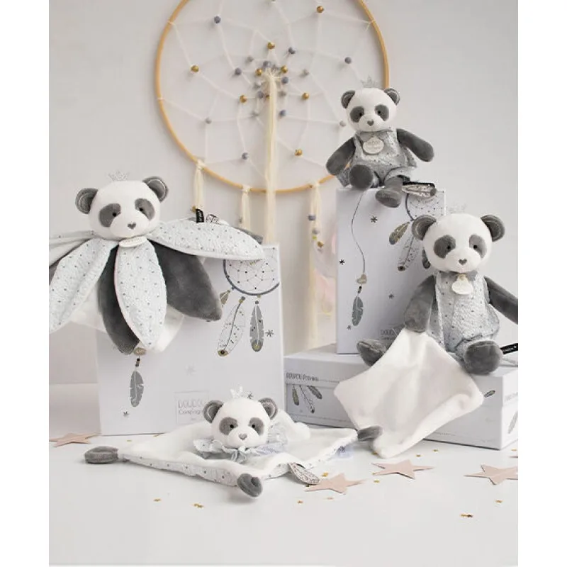 Doudou Darčeková sada - Plyšová panda 20 cm