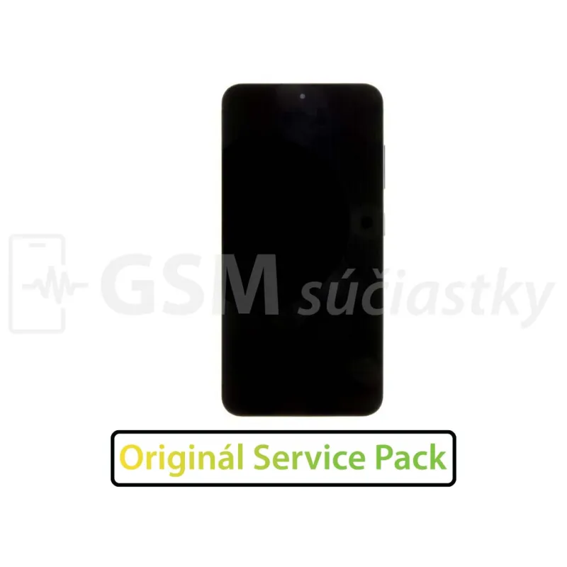 LCD Displej + Dotykové sklo + Rám Samsung Galaxy S23 - originál Farba: Bez rámika