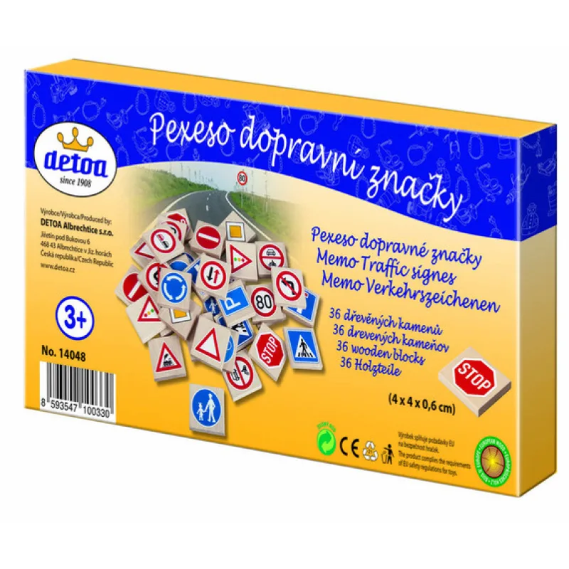 Pexeso Dopravné značky