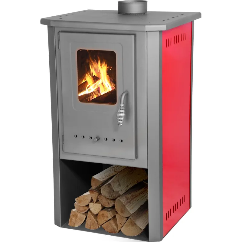 Strend Pro Kachle Thalia Pella, červené, 7 kW, 120 cm