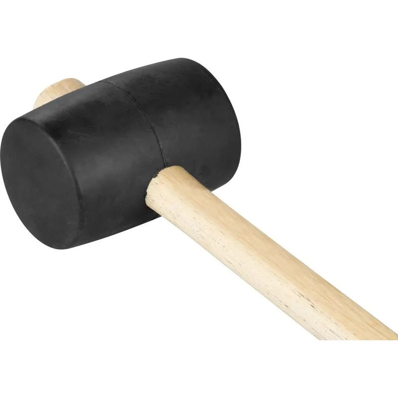 Gumené kladivo Blackhead, 900 g, drevená rúčka