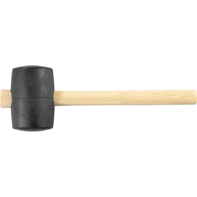 Gumené kladivo Blackhead, 900 g, drevená rúčka