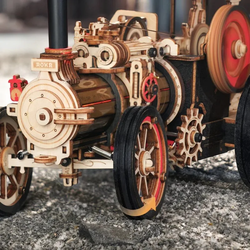 RoboTime 3D mechanické puzzle Parný stroj