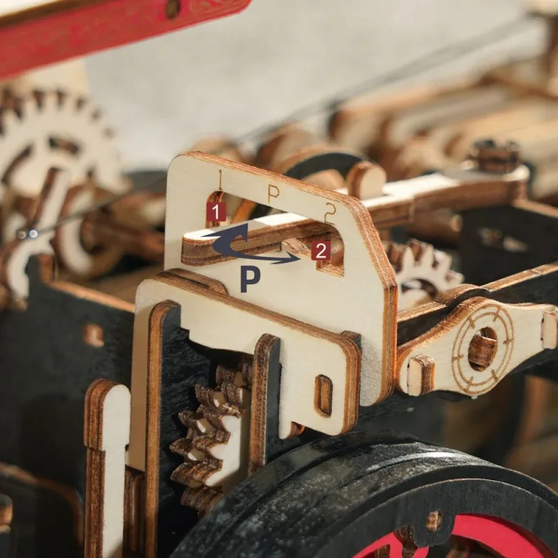 RoboTime 3D mechanické puzzle Parný stroj