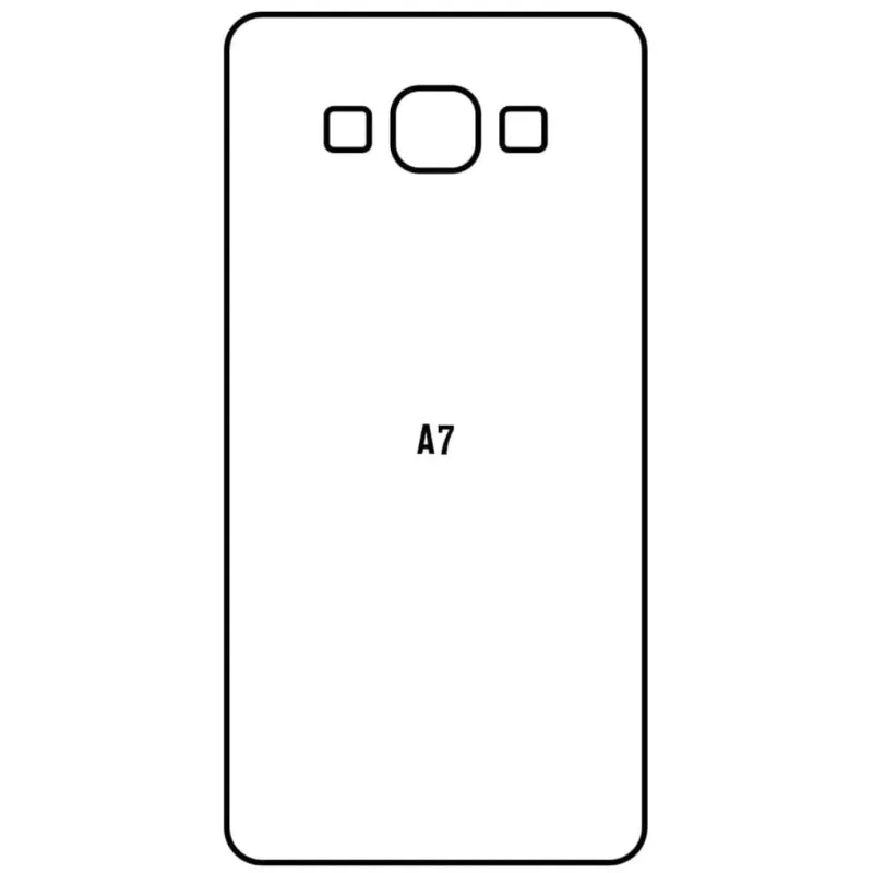 Ochranná fólia Sunshine Hydrogel pre Samsung Galaxy A7 (SM-A700) Variant:: zadná čirá