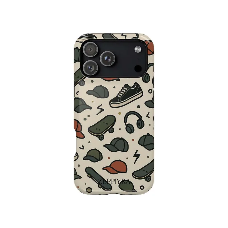 ZEPHYRA Skater Icons - iPhone 17 Pro Kryt