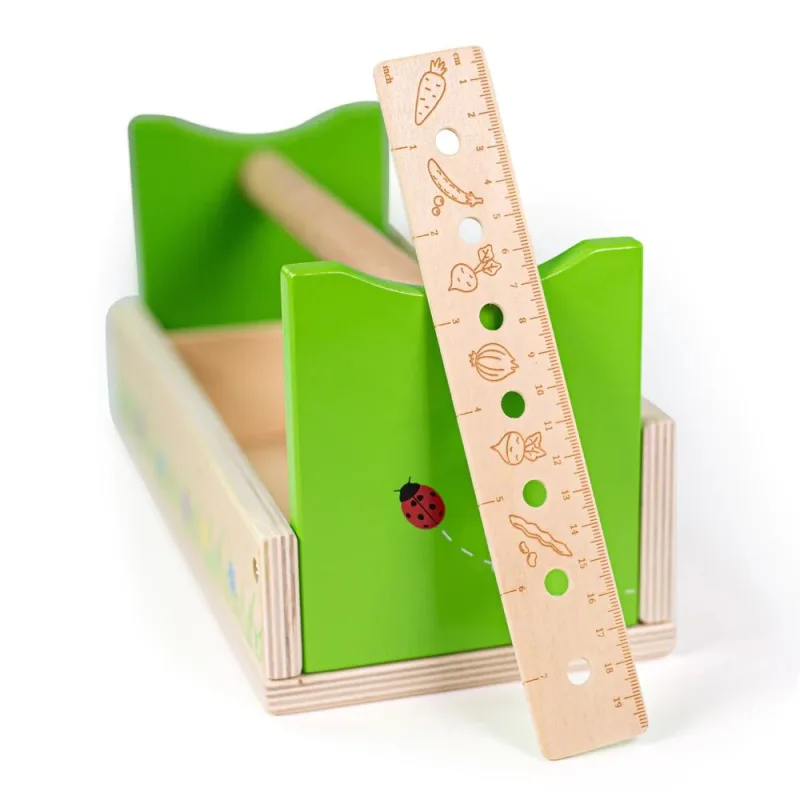 Bigjigs Toys Záhradnícky set v prepravke