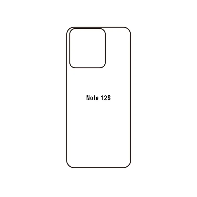 Ochranná fólia Sunshine Hydrogel pre Xiaomi Redmi Note 12S Variant:: zadná čirá