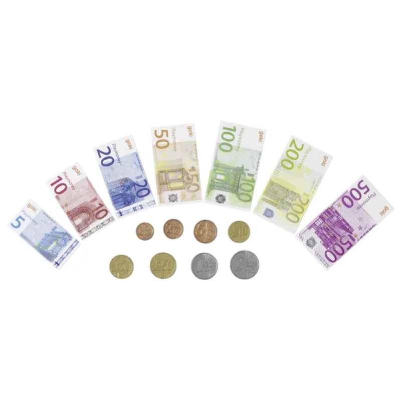 Goki Detské euro peniaze 116 ks