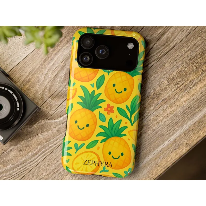 ZEPHYRA Pineapple Pop - iPhone 17 Pro Kryt