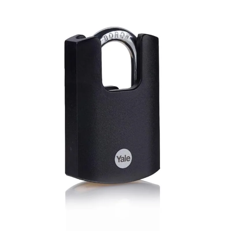 Zámok Yale Y121B/40/125/1 – High Security, čierny, 46 mm