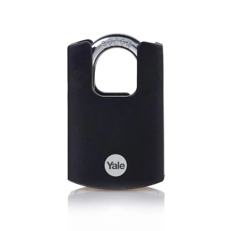 Zámok Yale Y121B/40/125/1 – High Security, čierny, 46 mm
