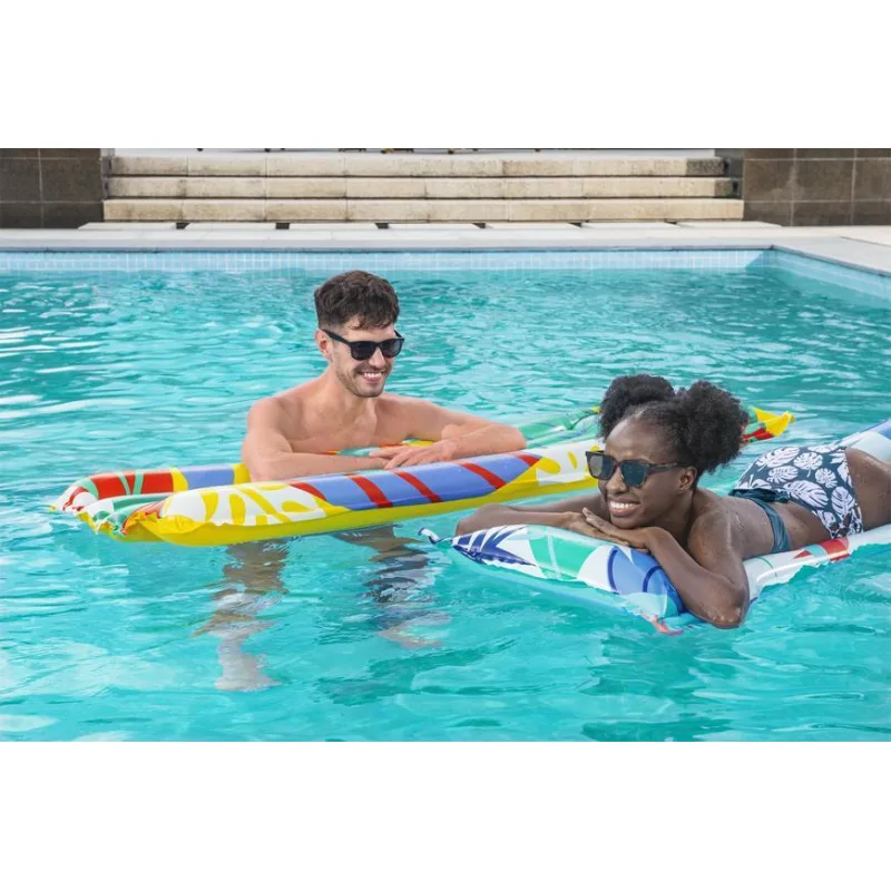Nafukovačka Bestway® 44033, Fashion Floating Mat, mix farieb, do vody, 1,83x0,69 m