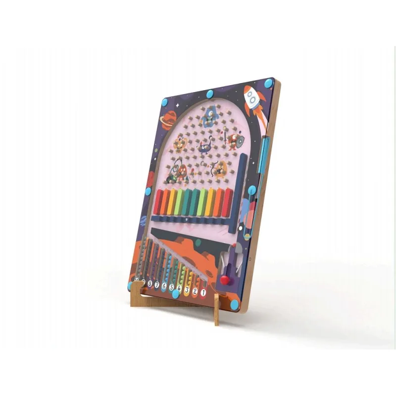 2Kids Toys Magnetický pinball Vesmír 2 v 1