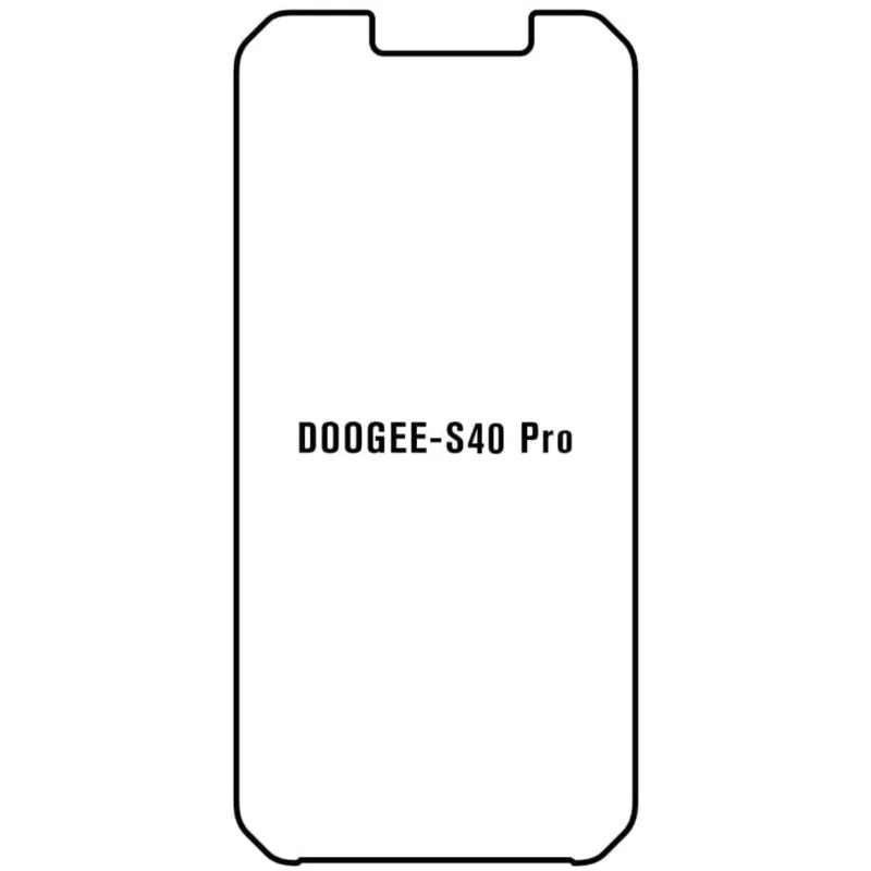Ochranná fólia Sunshine Hydrogel pre Doogee S40 Variant:: predna matná