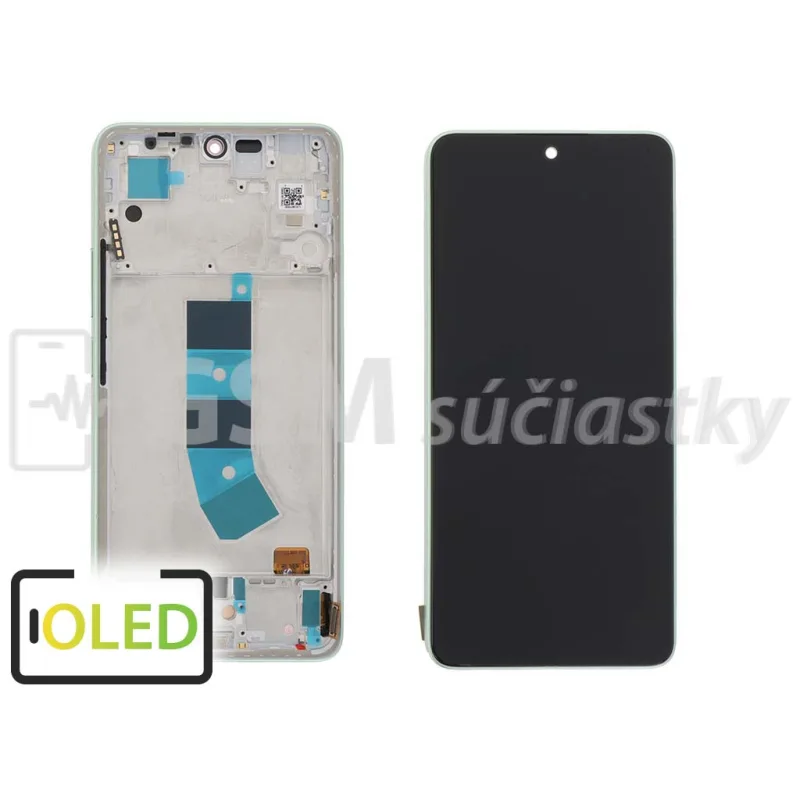 LCD displej + dotykové sklo Xiaomi Redmi Note 13 Variant:: Čierna