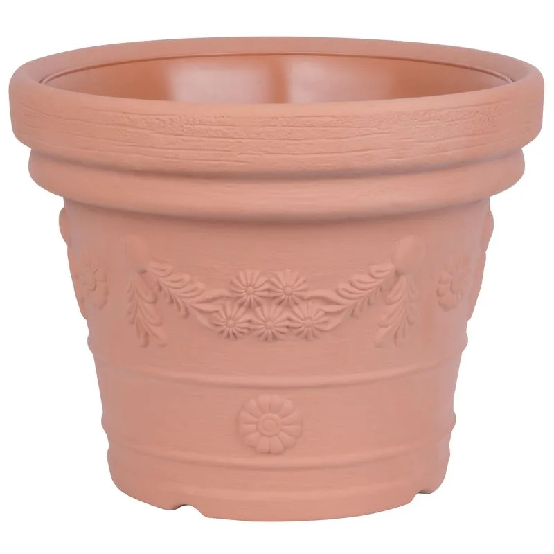 Kvetináč DECORA – 570x455 mm, vzhľad tehly